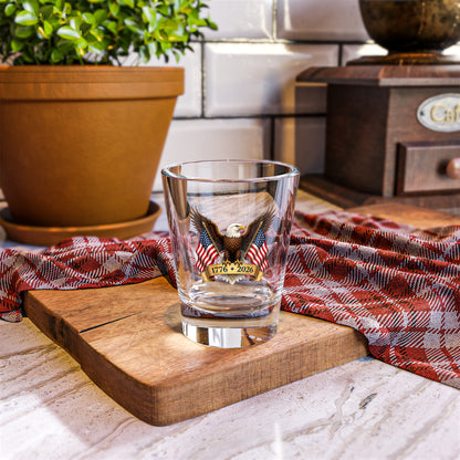 America 250 Patriotic Shot Glass 1.5oz
