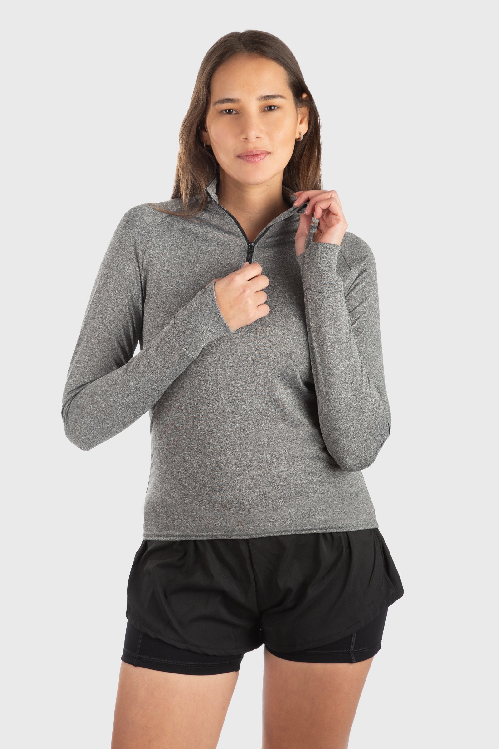 MicroTech™ Motion Pull Over Long sleeve Shirt by WSI Sportswear, alternate view 4