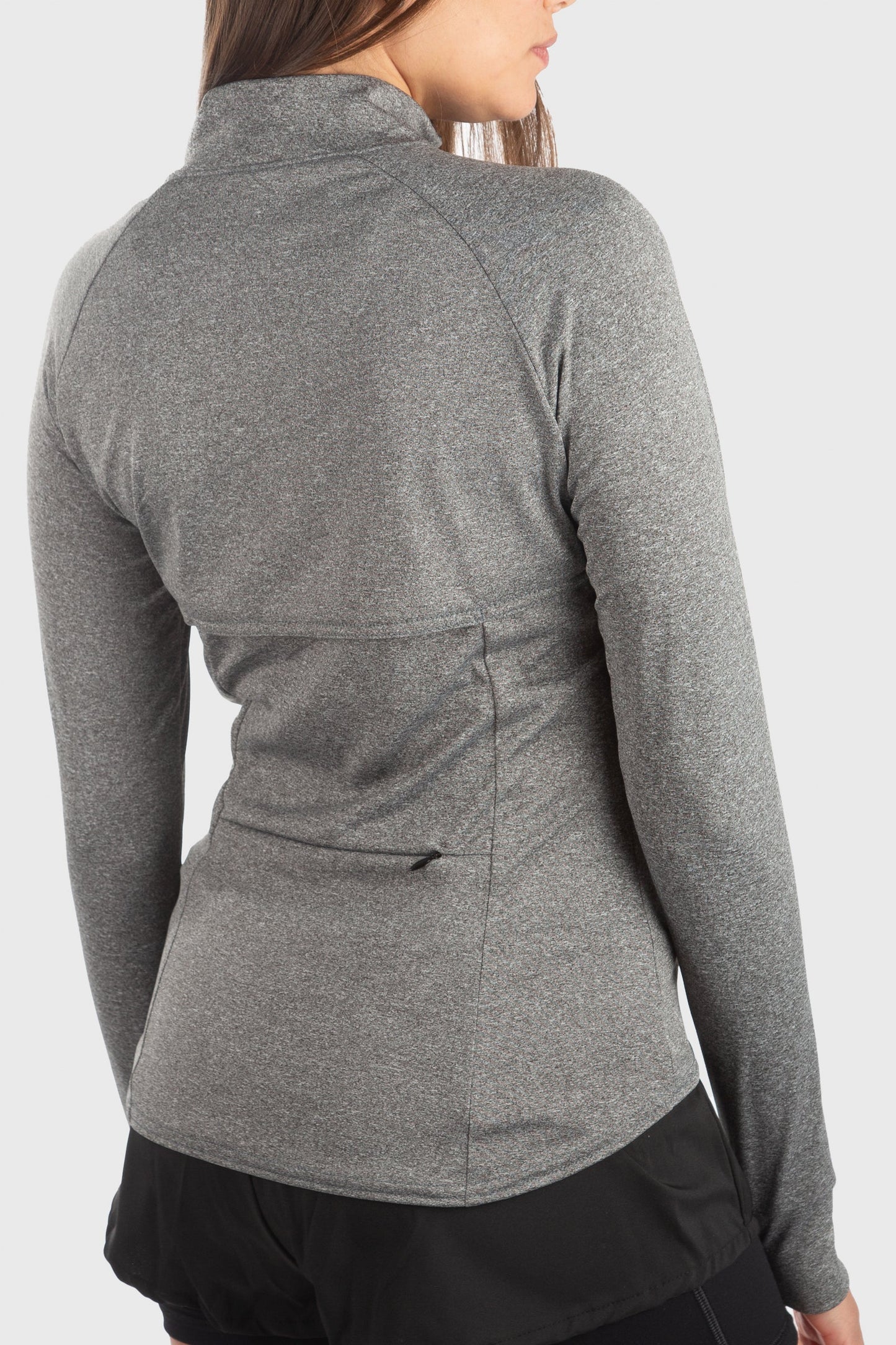MicroTech™ Motion Pull Over Long sleeve Shirt by WSI Sportswear, alternate view 6