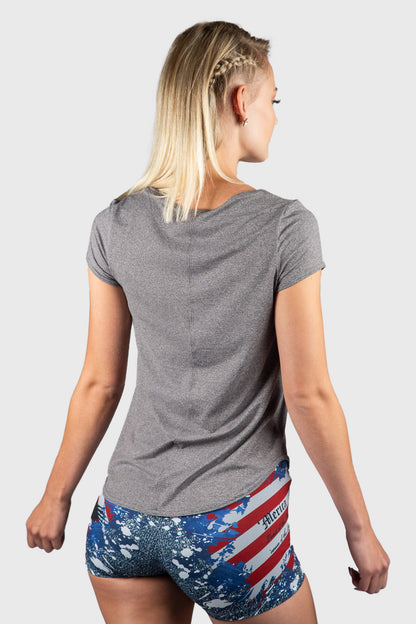 Women's SoftTECH™ Flag Cap Sleeve