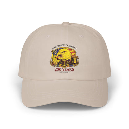 America 250 Vintage Seal Embroidered Dad Cap