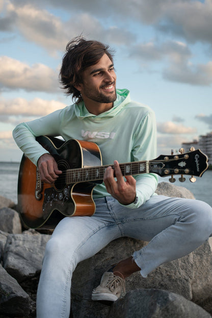 WSI SoftTECH™ Lightweight Sun Hoodie by WSI Sportswear, alternate view 2