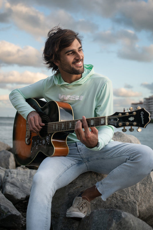 WSI SoftTECH™ Lightweight Sun Hoodie by WSI Sportswear, alternate view 2