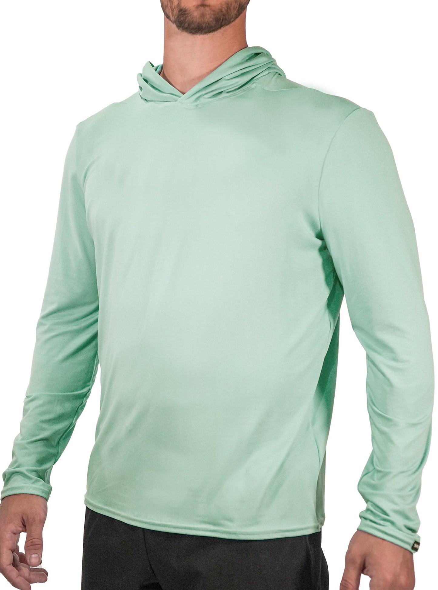 SoftTECH™ Lightweight Sun Hoodie by WSI Sportswear, alternate view 3