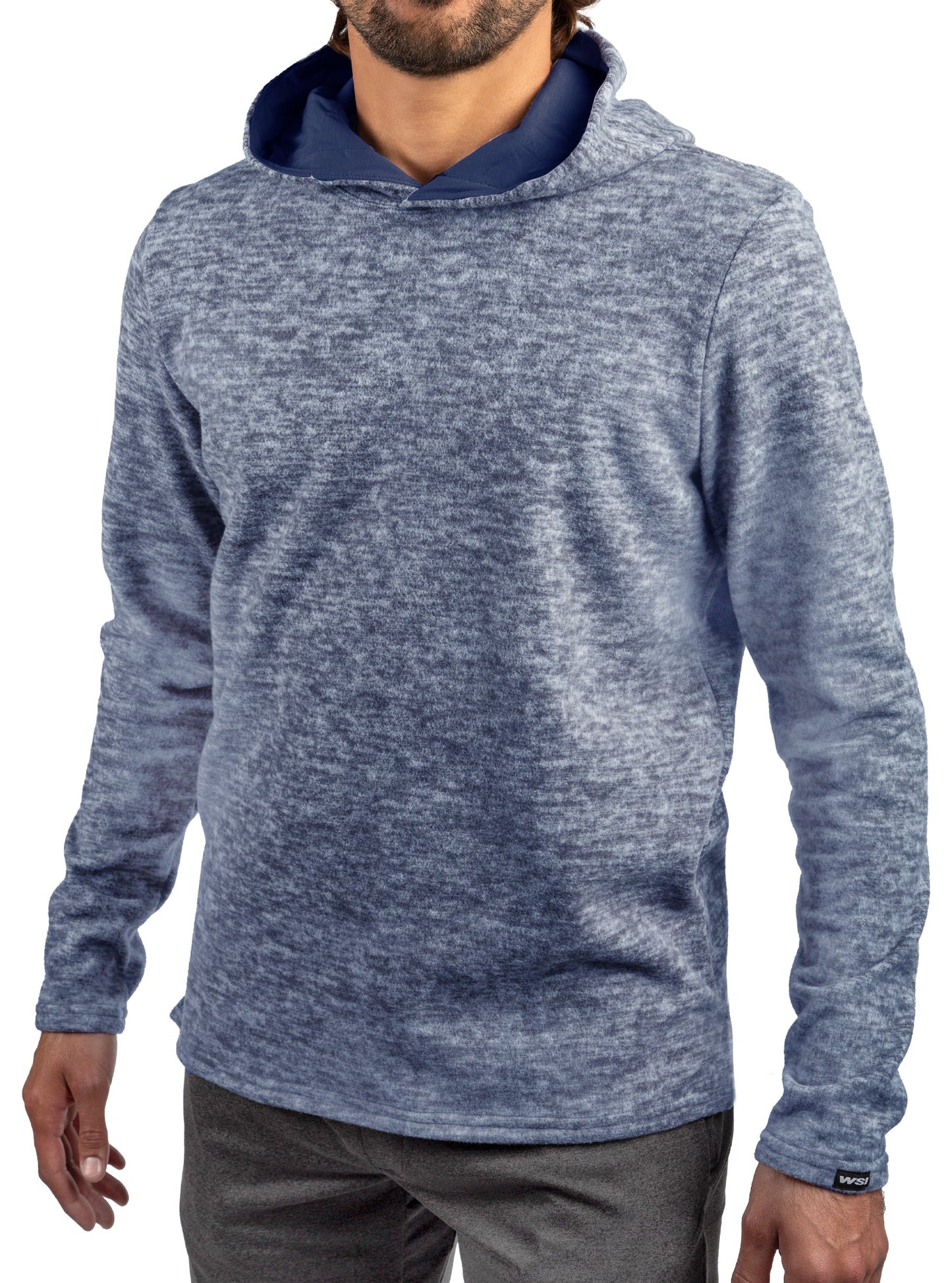 Polar Fleece Long Sleeve Hoodie by WSI Sportswear