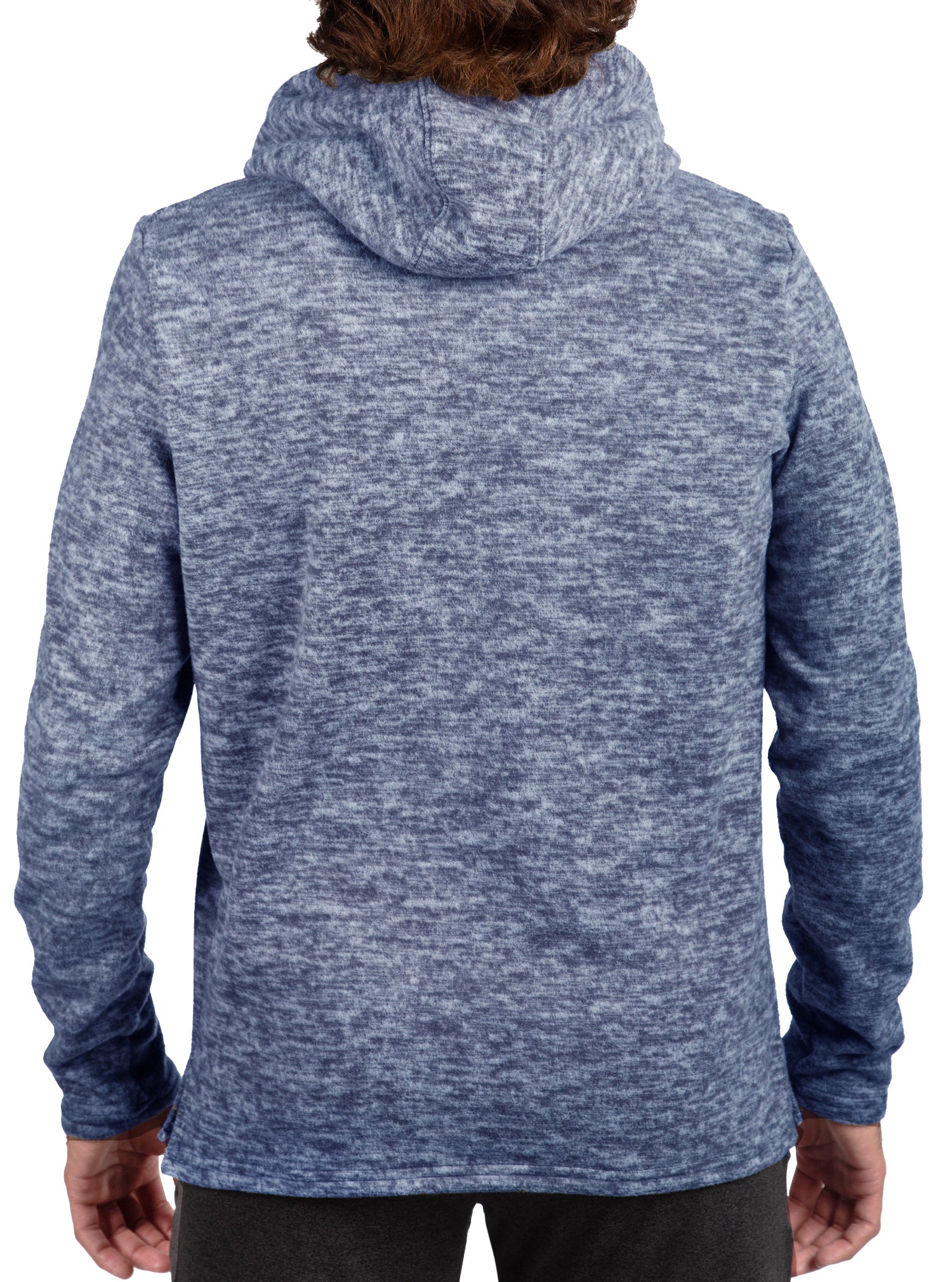 Polar Fleece Long Sleeve Hoodie by WSI Sportswear, alternate view 2