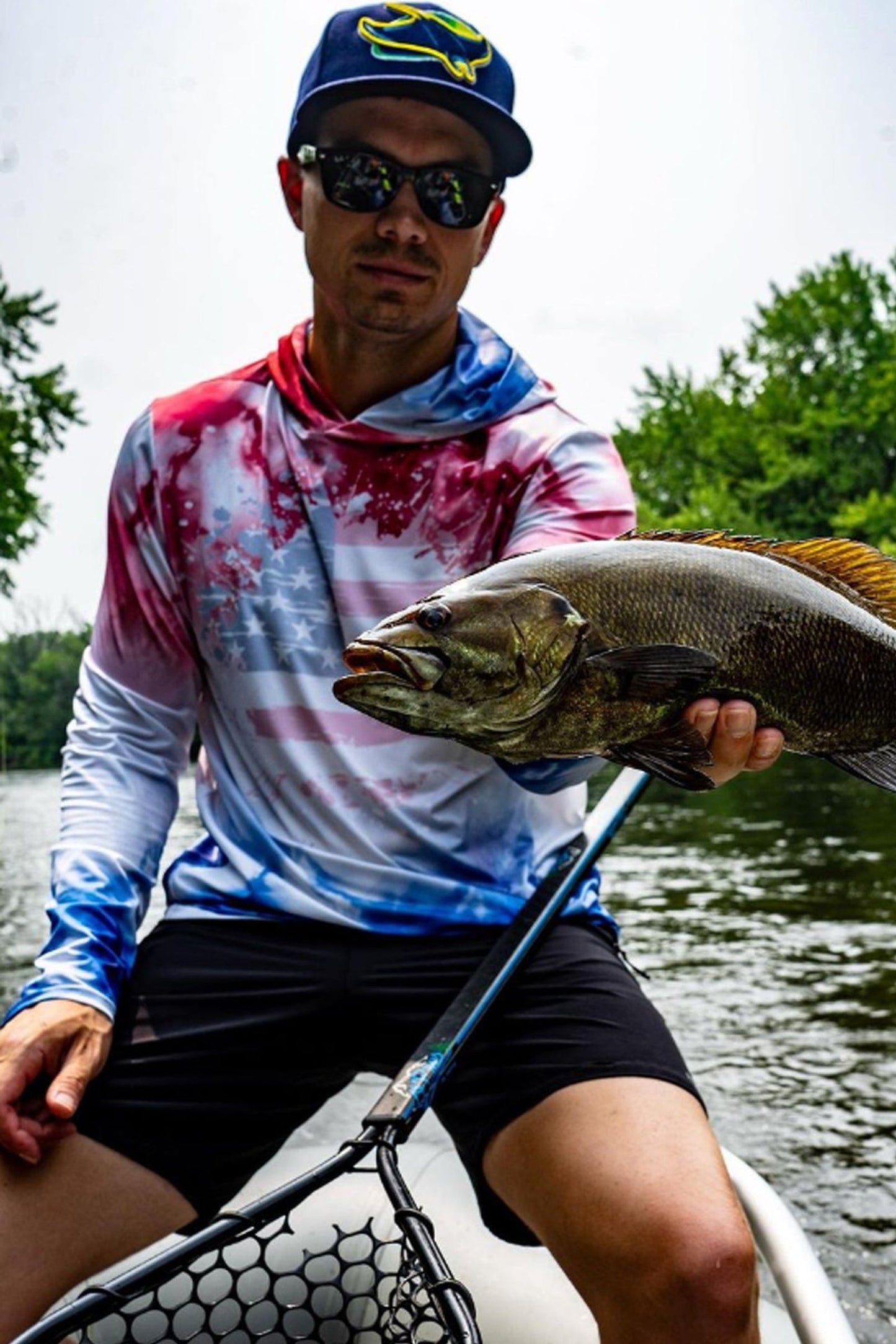 USA Performance Mesh Sun Hoodie