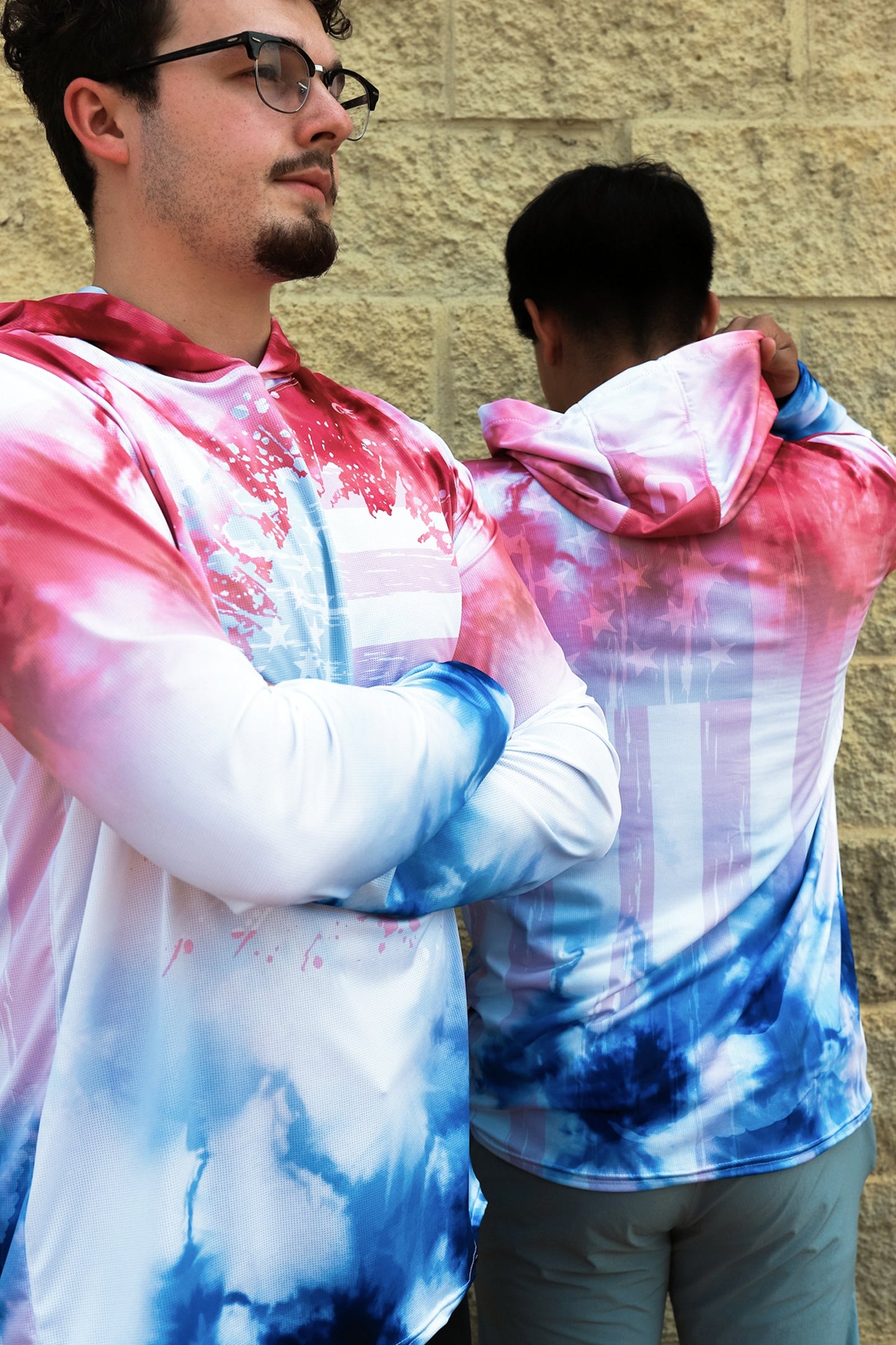 USA Performance Mesh Sun Hoodie