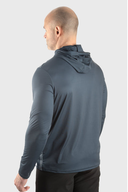 Men's Eagle Flag Mesh Sun Hoodie