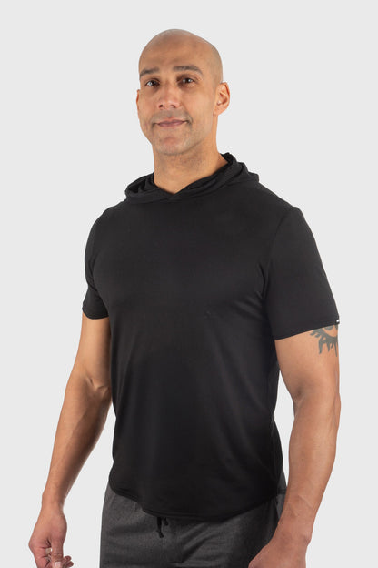 SoftTECH™ Lightweight Short Sleeve Hoodie by WSI Sportswear