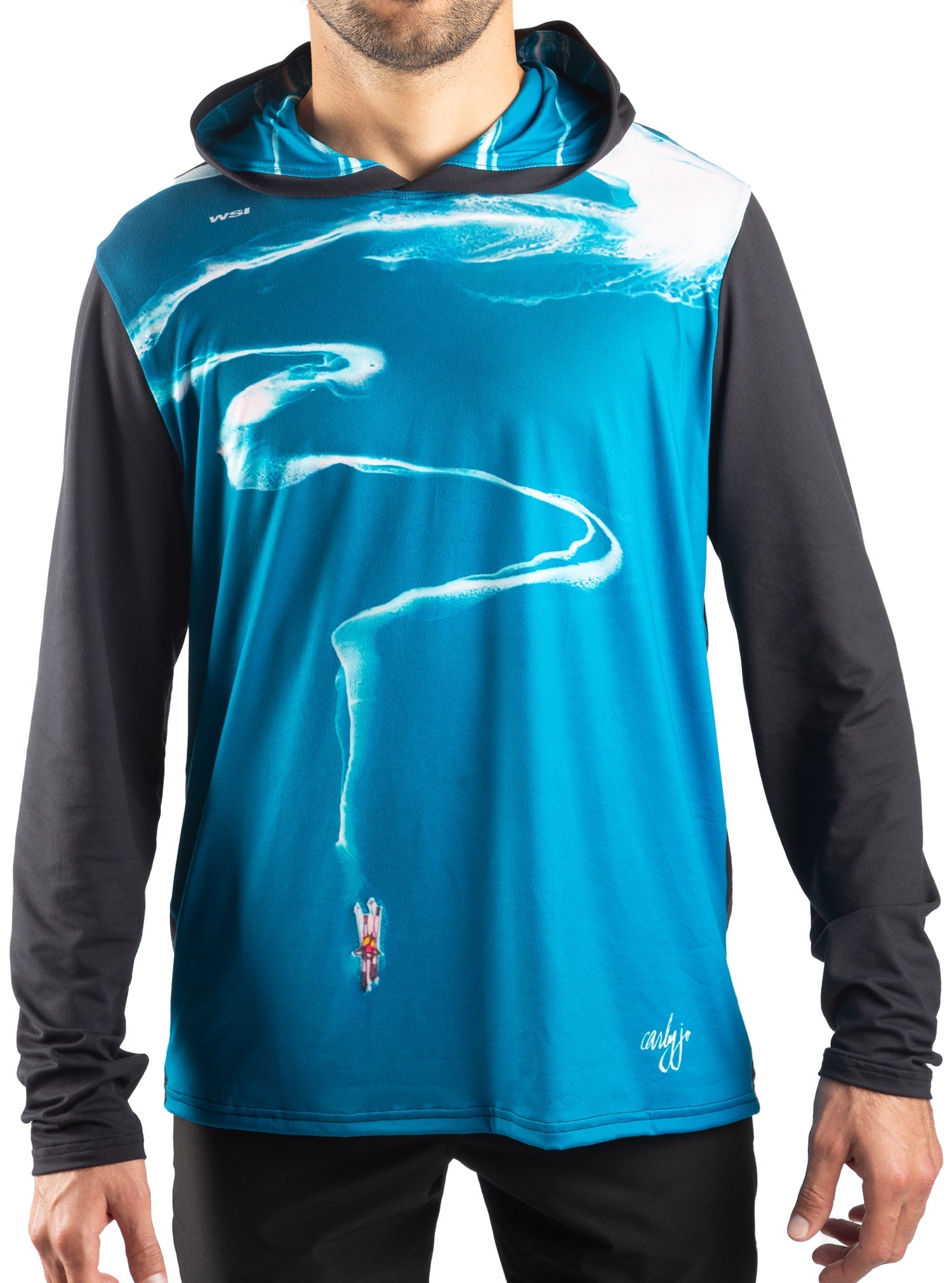 SoftTECH™ Pro Long Sleeve Ski Hoodie by WSI Sportswear