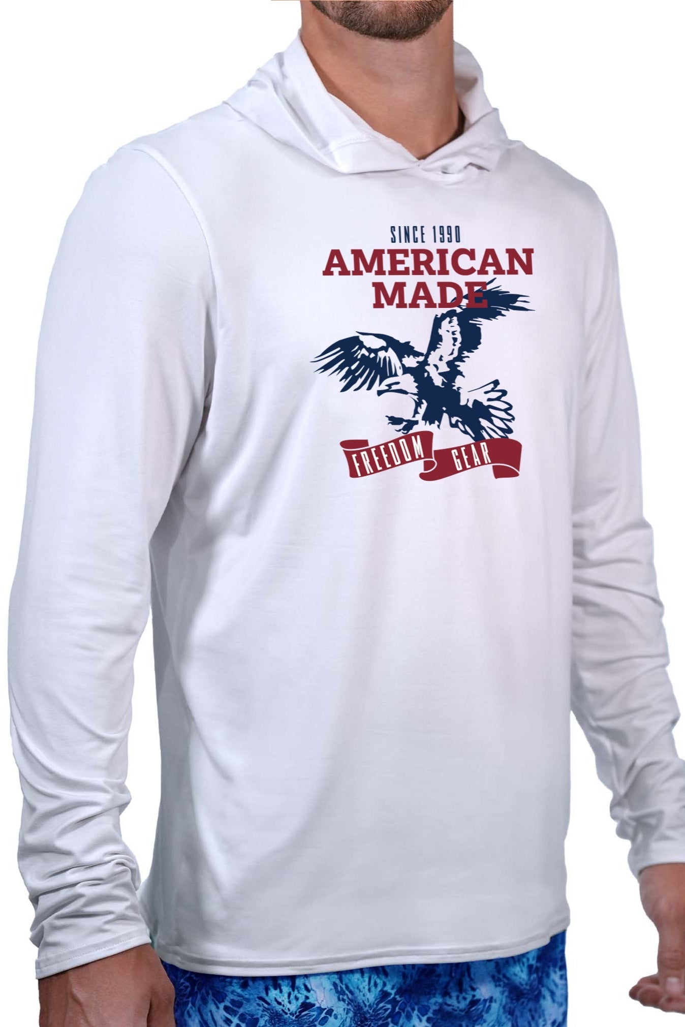 American Made SoftTECH™ Lightweight Sun Hoodie