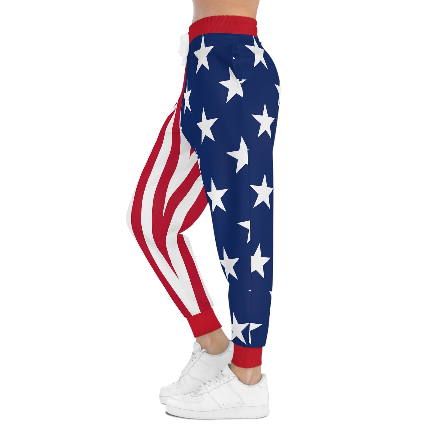 USA Flag Jogger Pants – Patriotic Athletic Wear | Shop250America