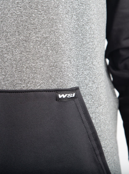 ProWikMax 2-Tone Long Sleeve Hoodie by WSI Sportswear, alternate view 4