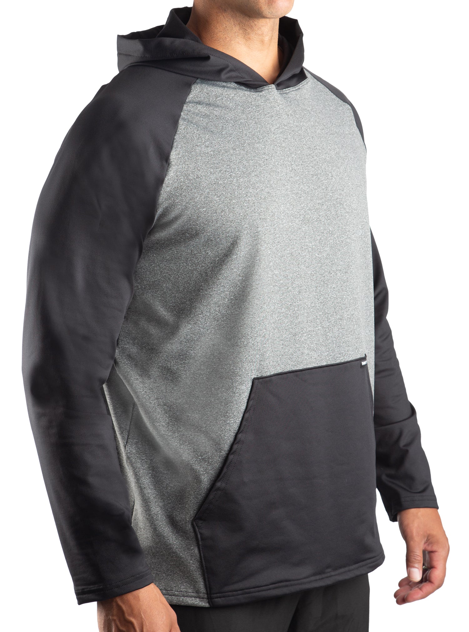 ProWikMax 2-Tone Long Sleeve Hoodie by WSI Sportswear