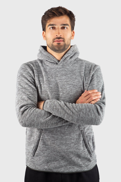 Polar Fleece Pocketed Hoodie by WSI Sportswear, alternate view 2