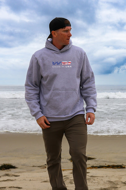 Heavy Weight Fleece Hoodie by WSI Sportswear, alternate view 2