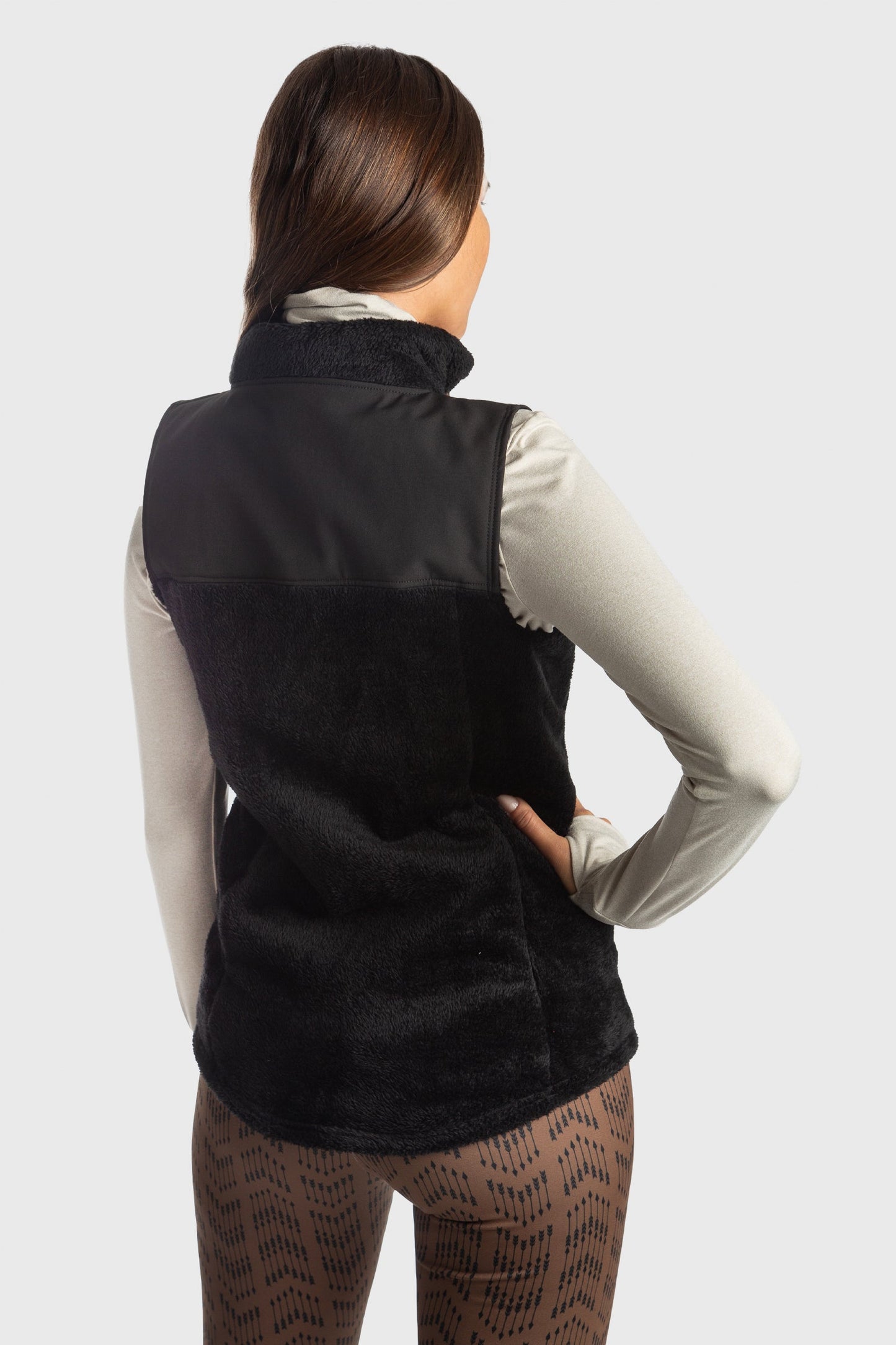 Windstop Fur Vest by WSI Sportswear, alternate view 5