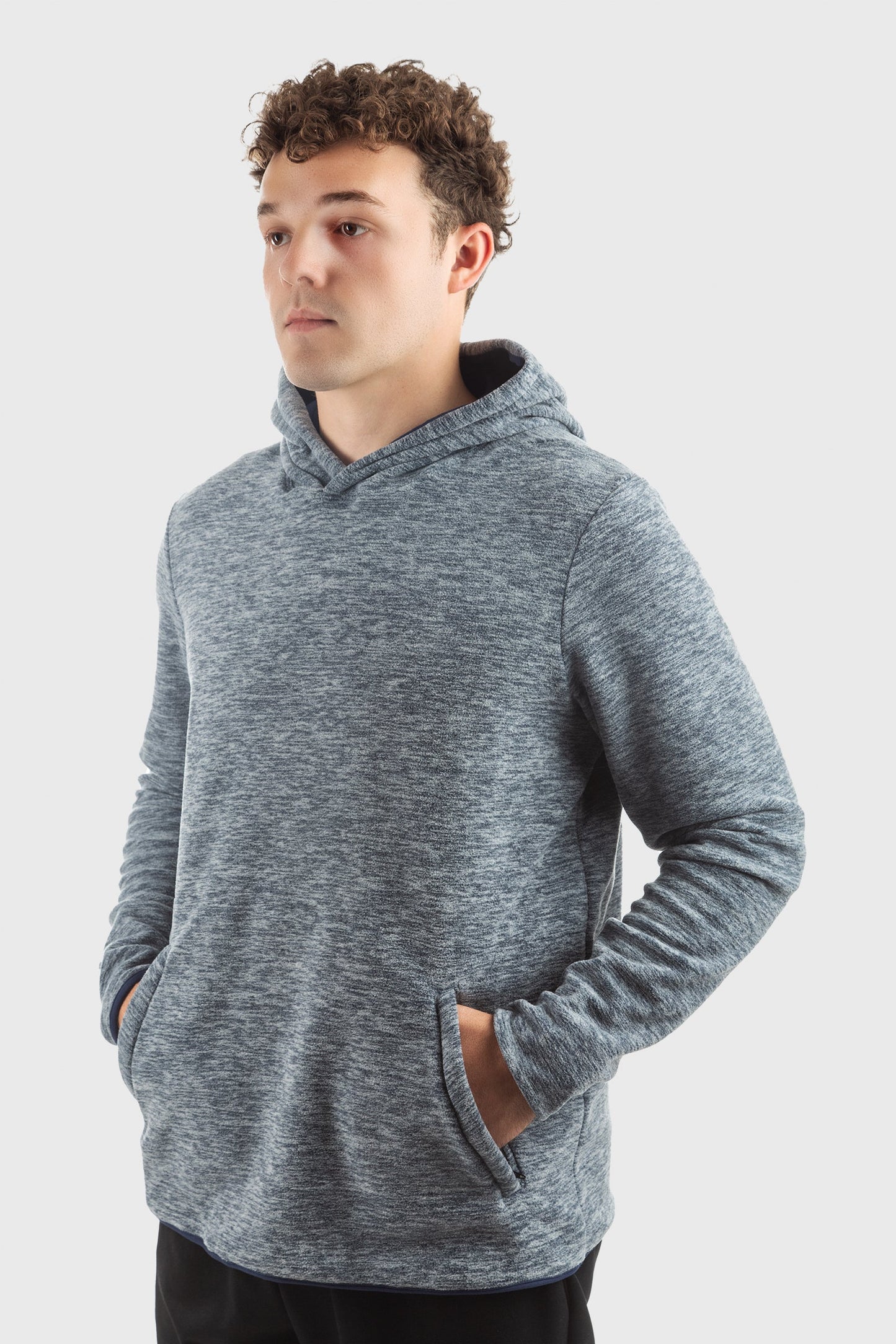 Polar Fleece Pocketed Hoodie by WSI Sportswear