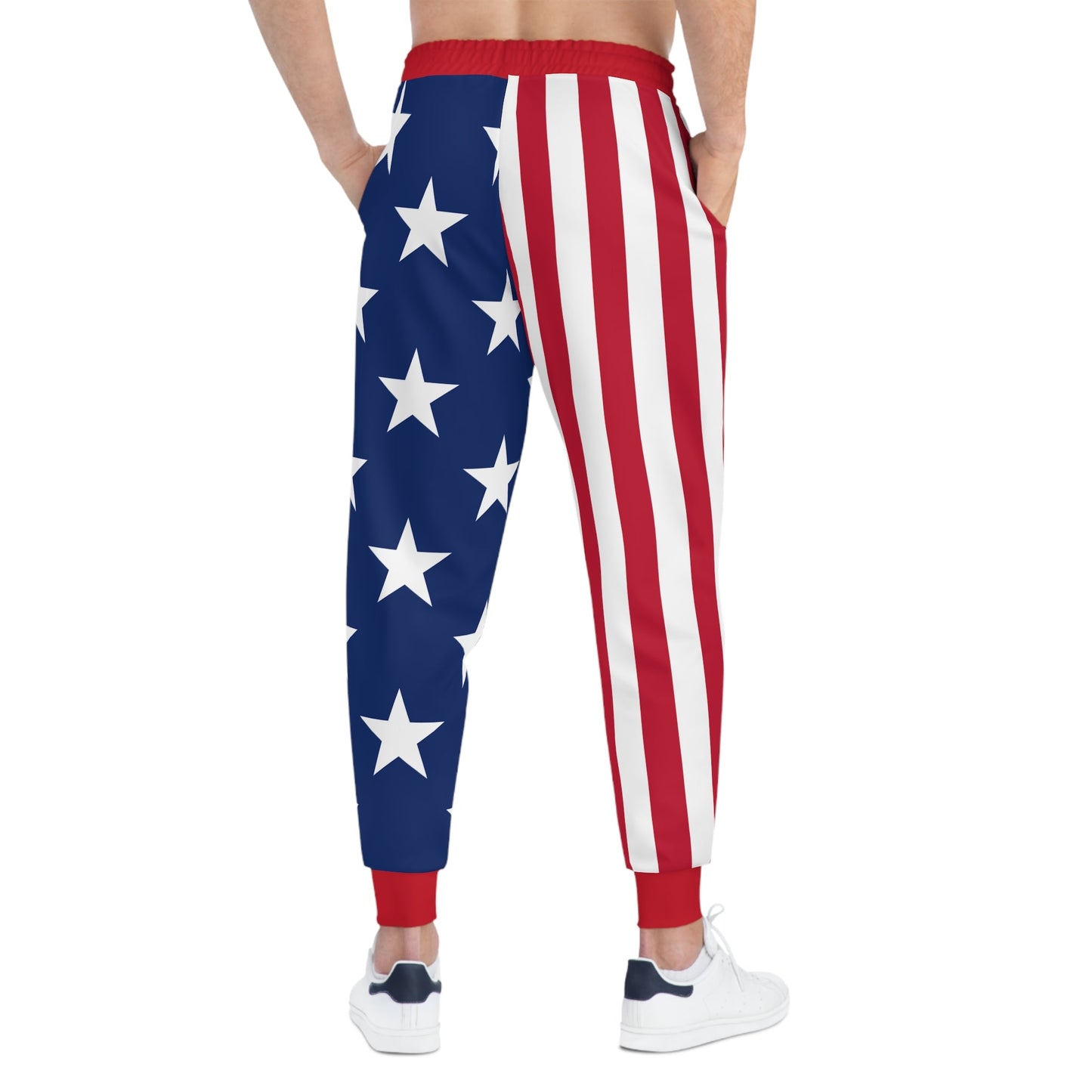 USA Flag Jogger Pants – Patriotic Athletic Wear | Shop250America