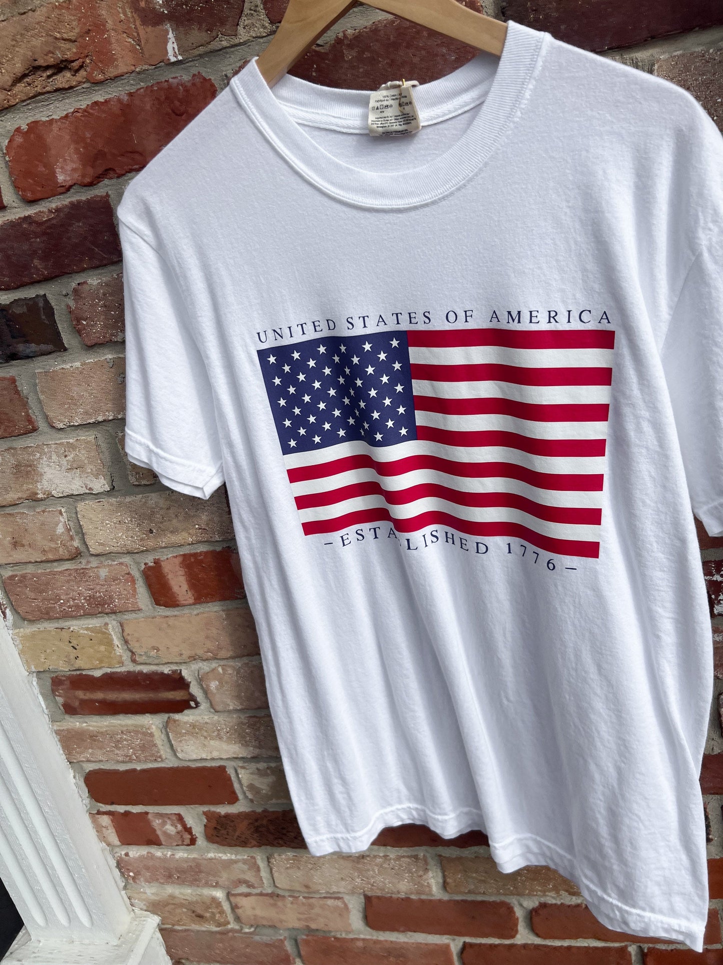 All American Flag T-Shirt - Patriotic Tee | Wild Kard Vintage