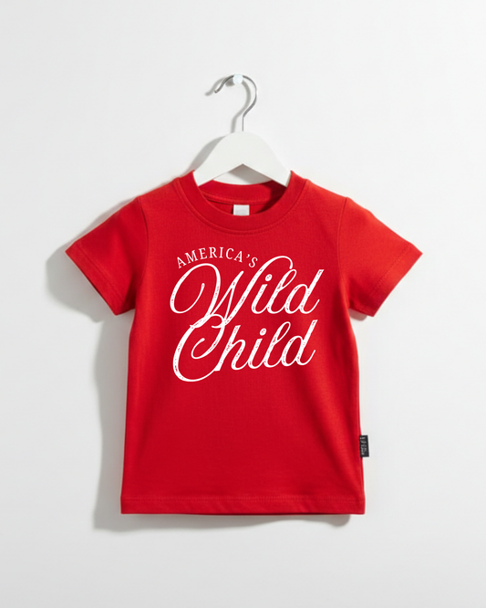 America's Wild Child Kids Tee
