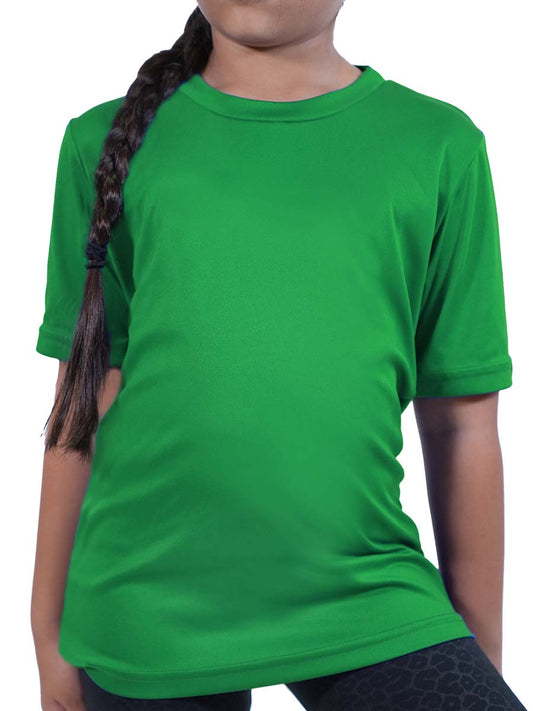 Microtech™ Youth Loose Fit Short Sleeve Shirt by WSI Sportswear