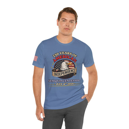 America 250 Eagle Tee — 250 Years of Freedom