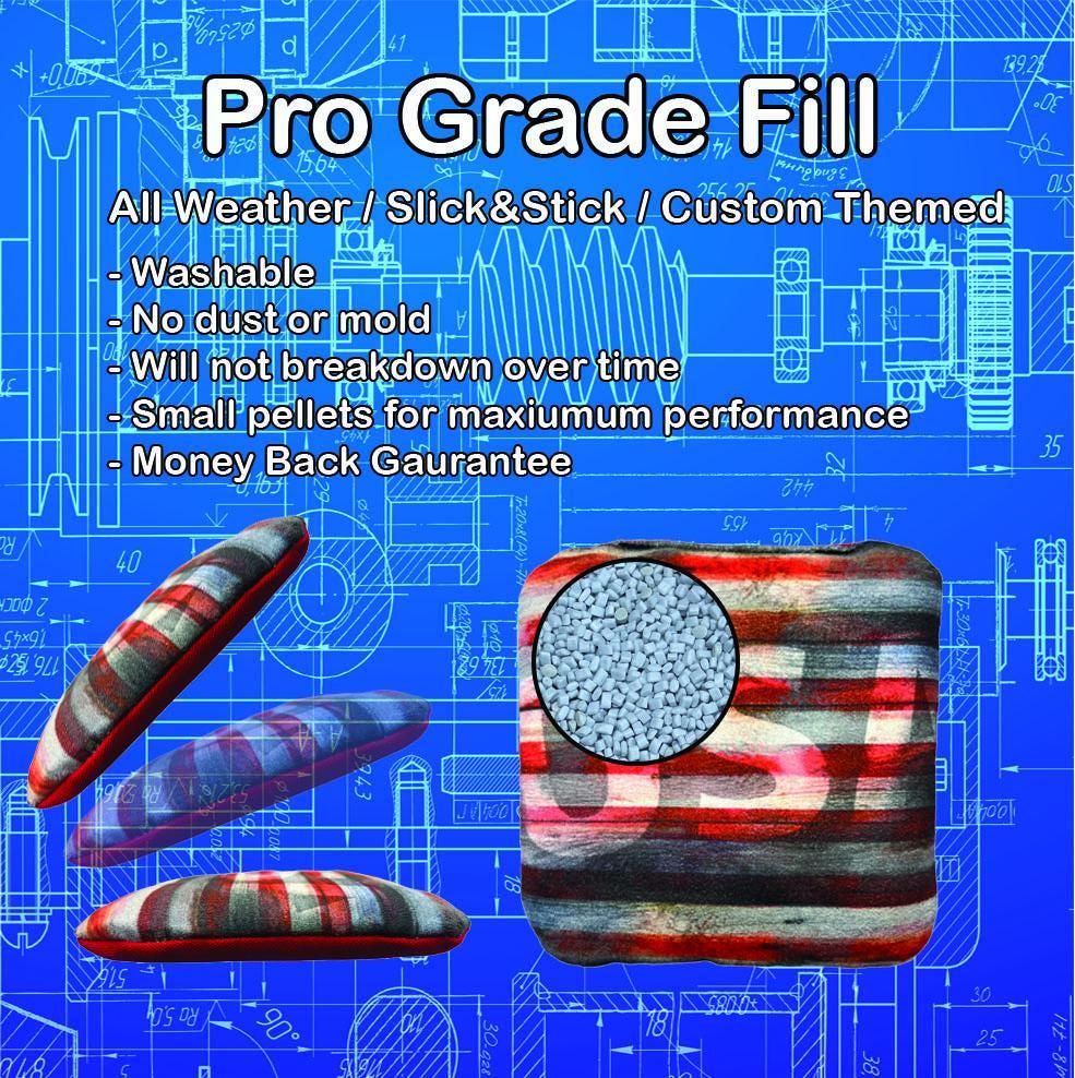 Rustic Flag Cornhole Set | Premium USA-Made Boards