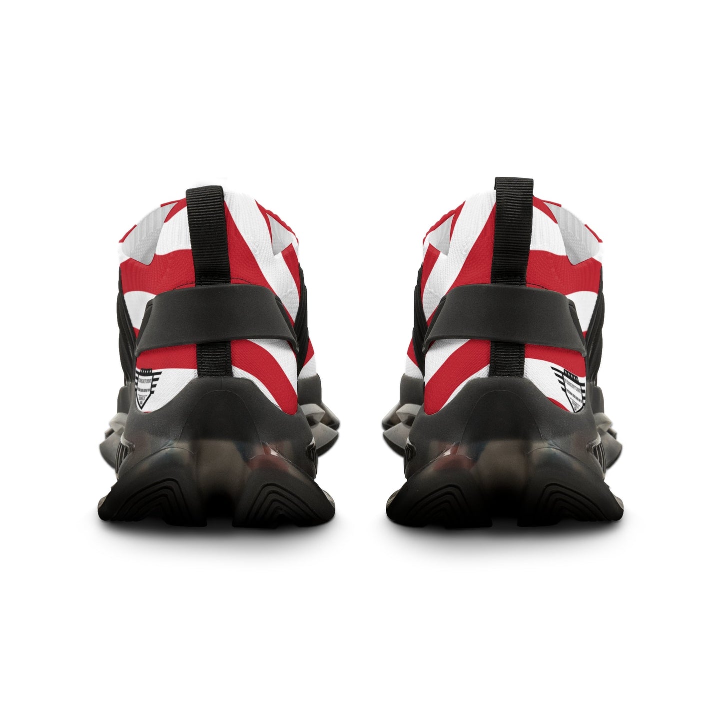 Flag Shoes Men's Mesh Sneakers | Patriotic Footwear