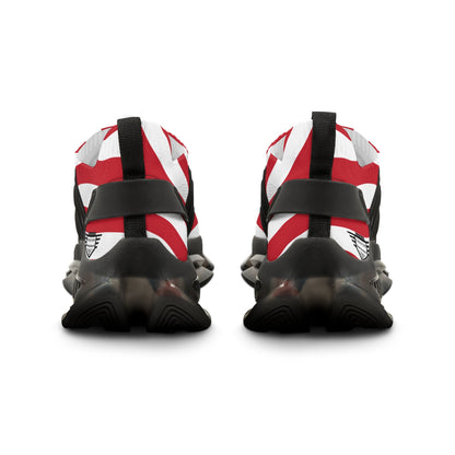 Flag Shoes Men's Mesh Sneakers | Patriotic Footwear