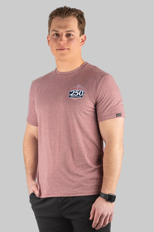 Men's 250th SoftTECH™ Tee - Red Heather