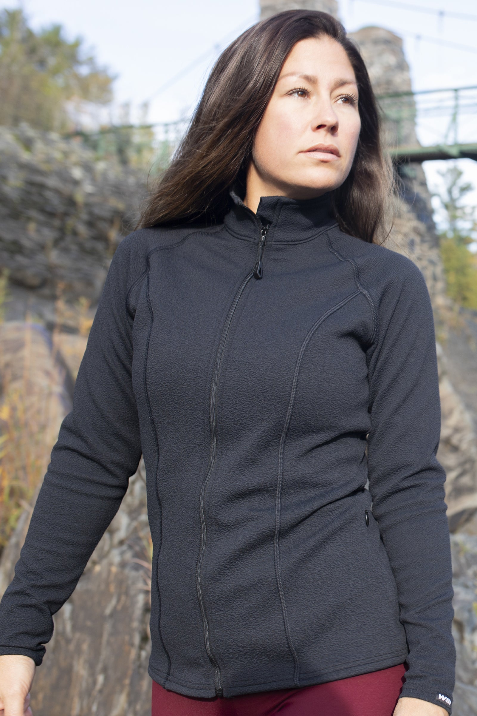 HEATR® Frost Full Zip Top by WSI Sportswear, alternate view 2