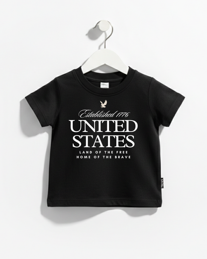 United States - Land of the Free Kids Tee
