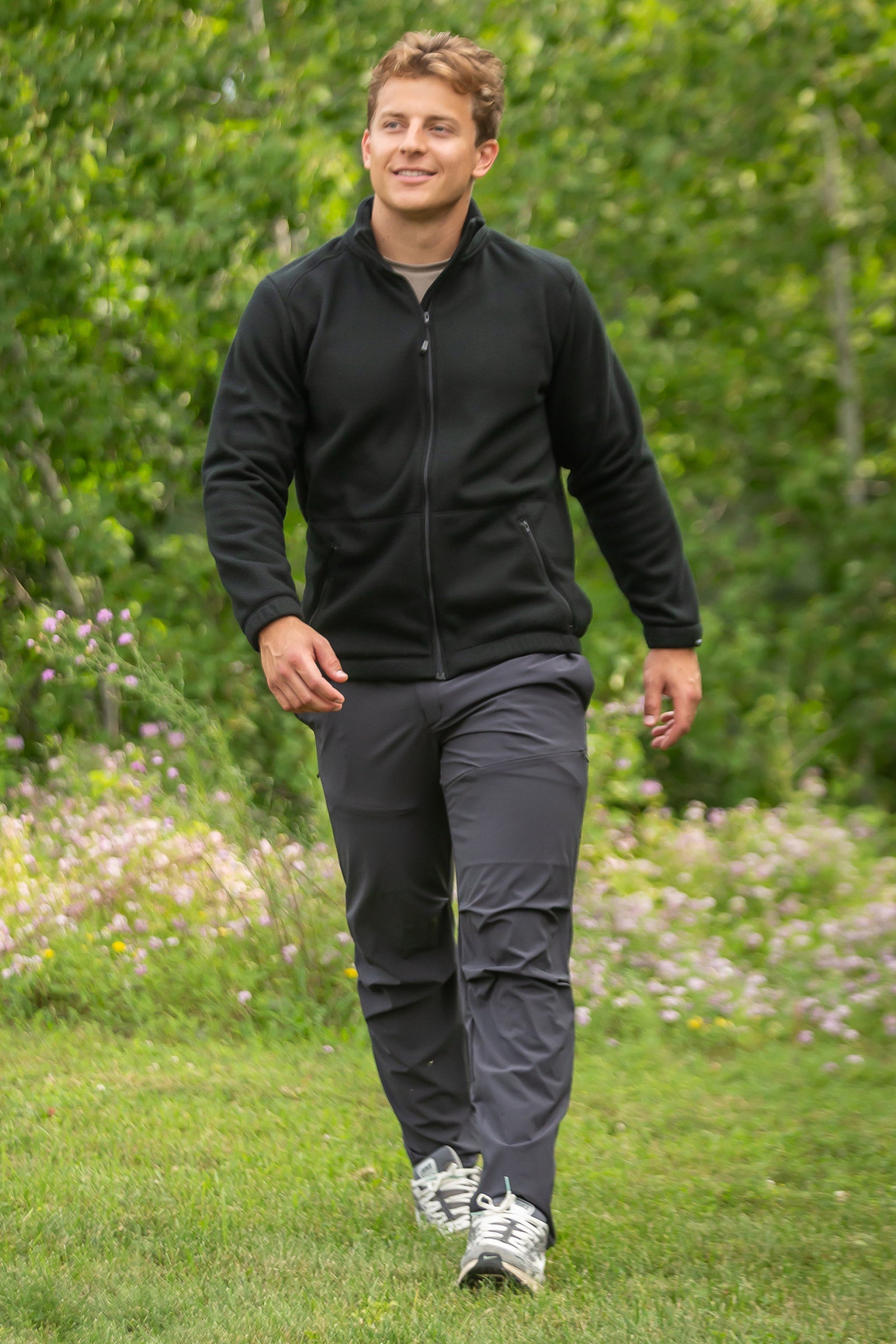 Polar Fleece Full Zip Jacket by WSI Sportswear, alternate view 2
