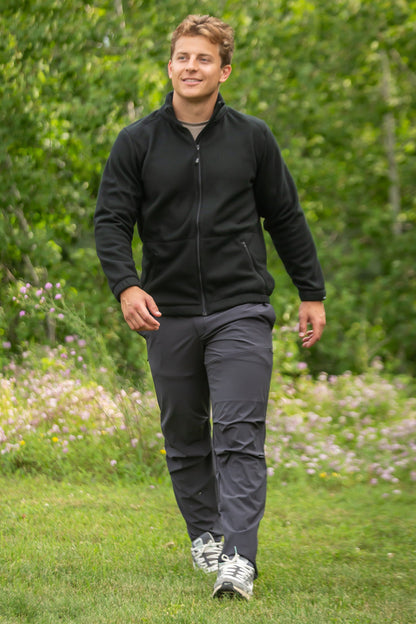 Polar Fleece Full Zip Jacket by WSI Sportswear, alternate view 2