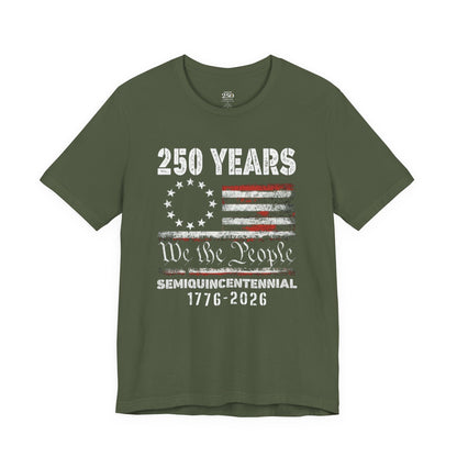 America 250 We the People Unisex Short Sleeve Tee