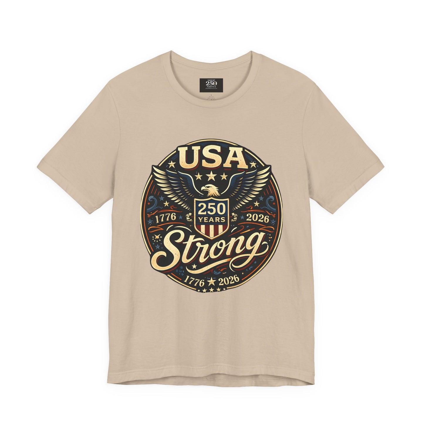 USA Strong Eagle Patriotic Shirt | American Pride Tee