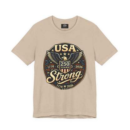 USA Strong Eagle Patriotic Shirt | American Pride Tee