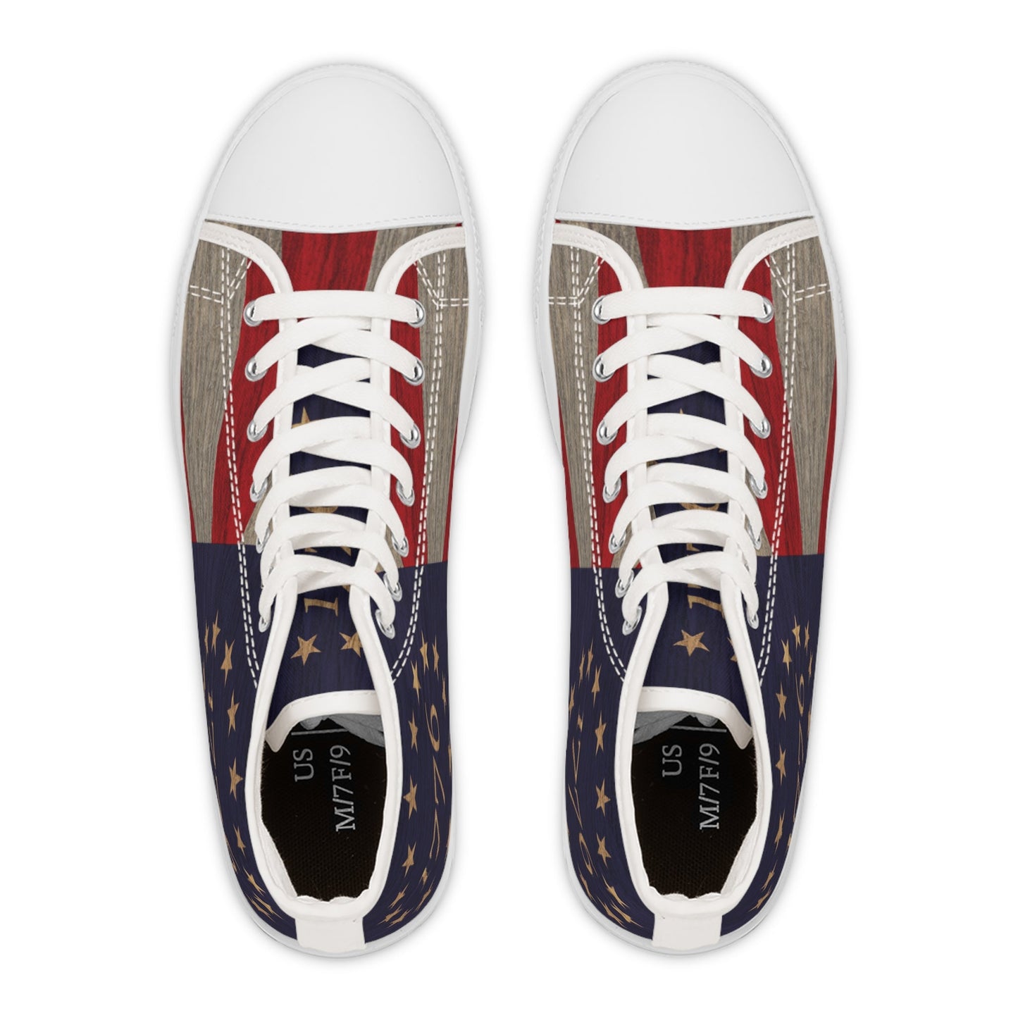 Betsy Ross Flag Women's High-Top Sneakers | Shop250America