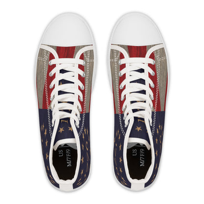 Betsy Ross Flag Women's High-Top Sneakers | Shop250America