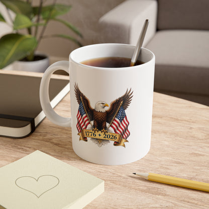America 250 Bald Eagle 1776 Ceramic Mug