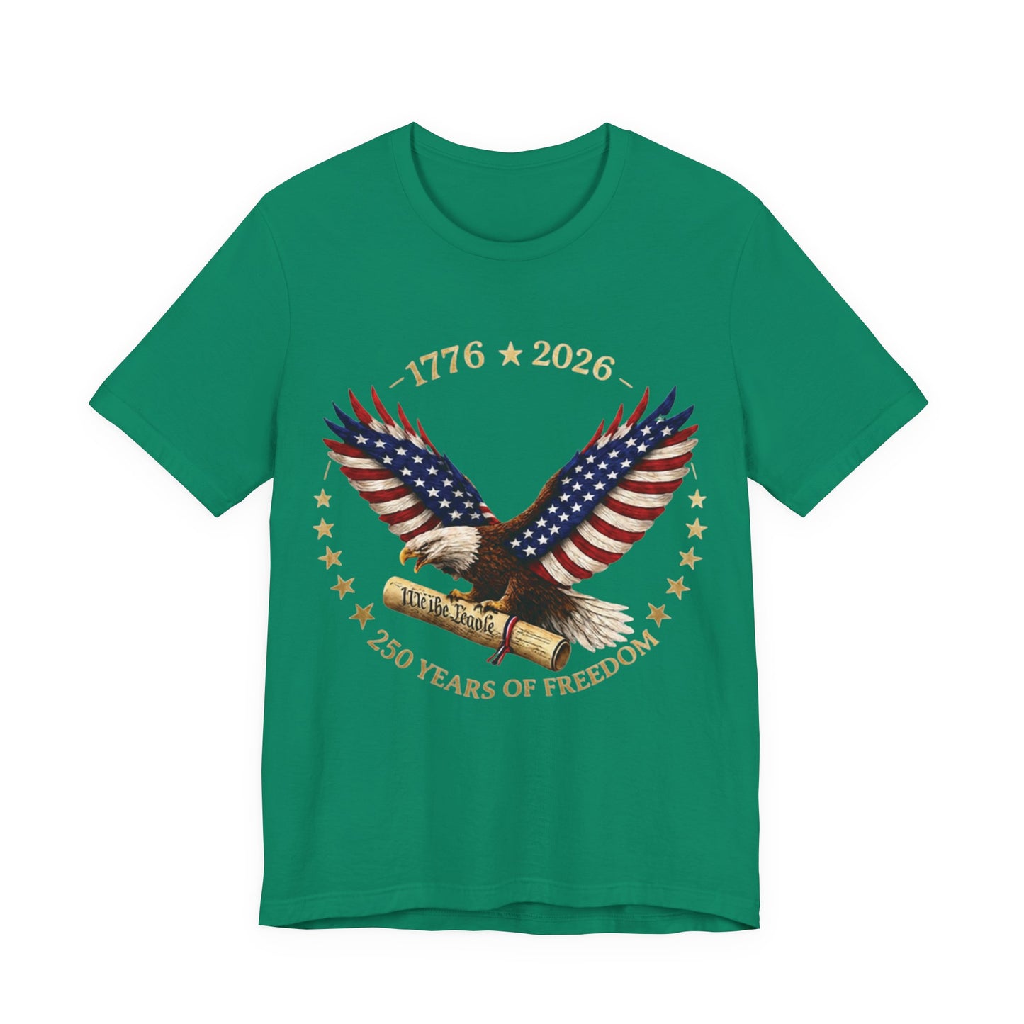 1776–2026 Eagle Patriotic Tee – 250 Years of Freedom