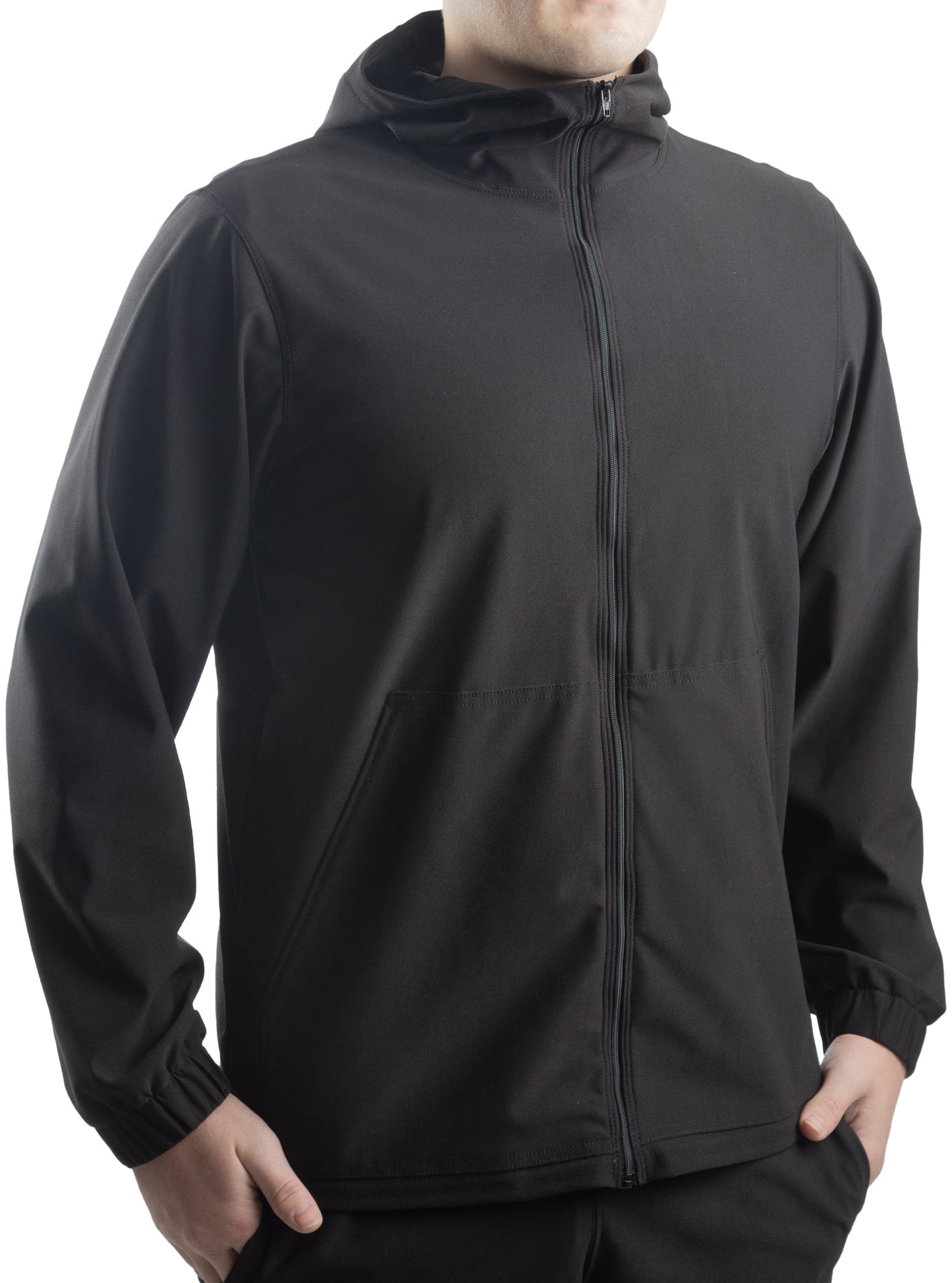Lightweight Full Zip Rain Jacket by WSI Sportswear