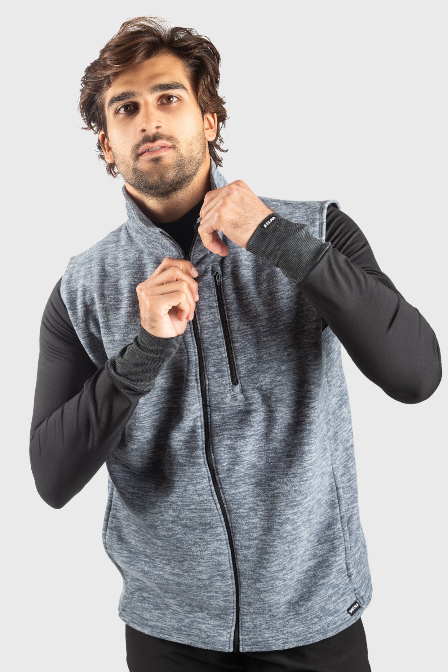 Polar Fleece Vest by WSI Sportswear, alternate view 2