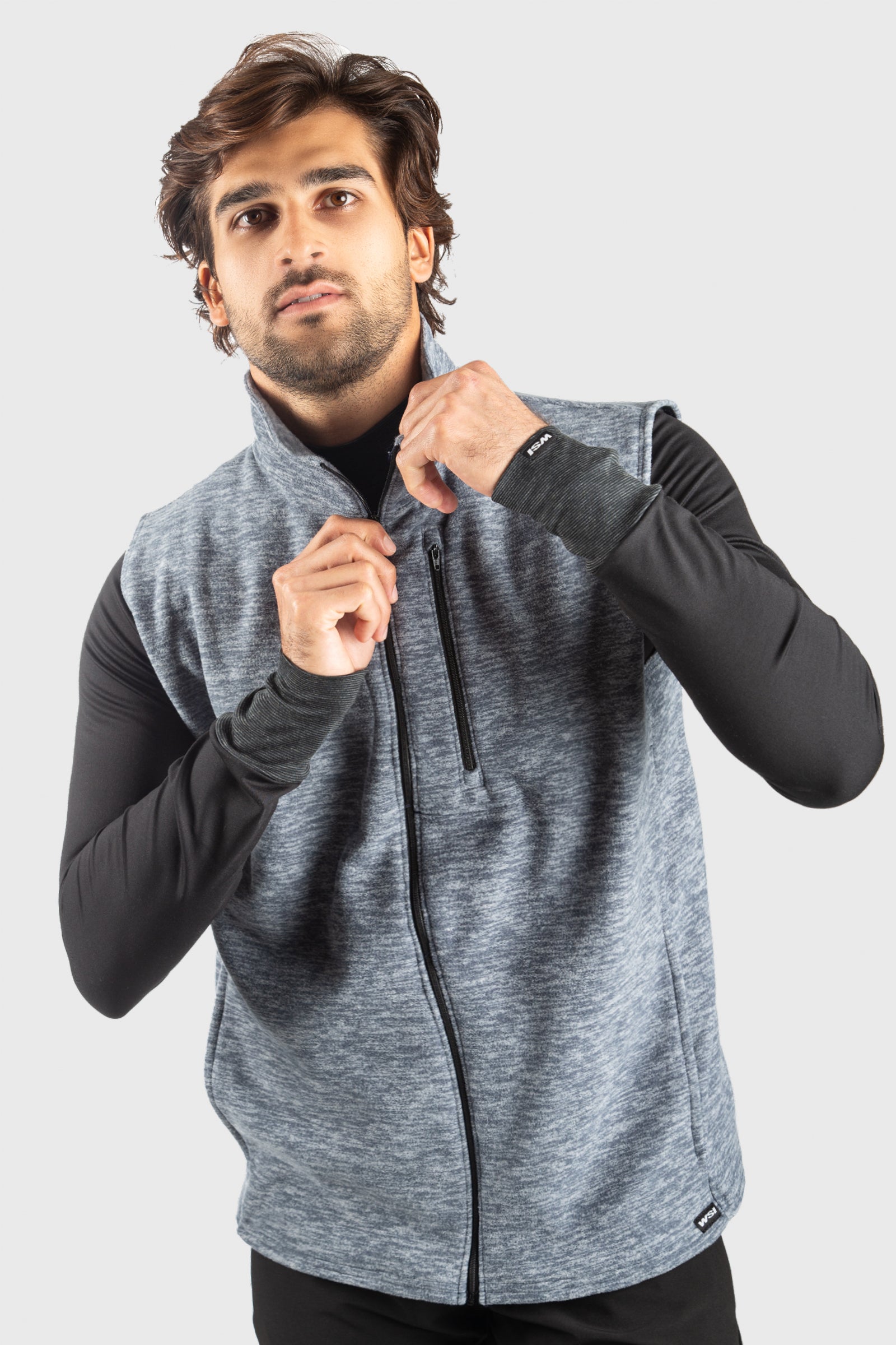 Polar Fleece Vest by WSI Sportswear, alternate view 2