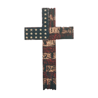 DISTRESSED AMERICAN CROSS