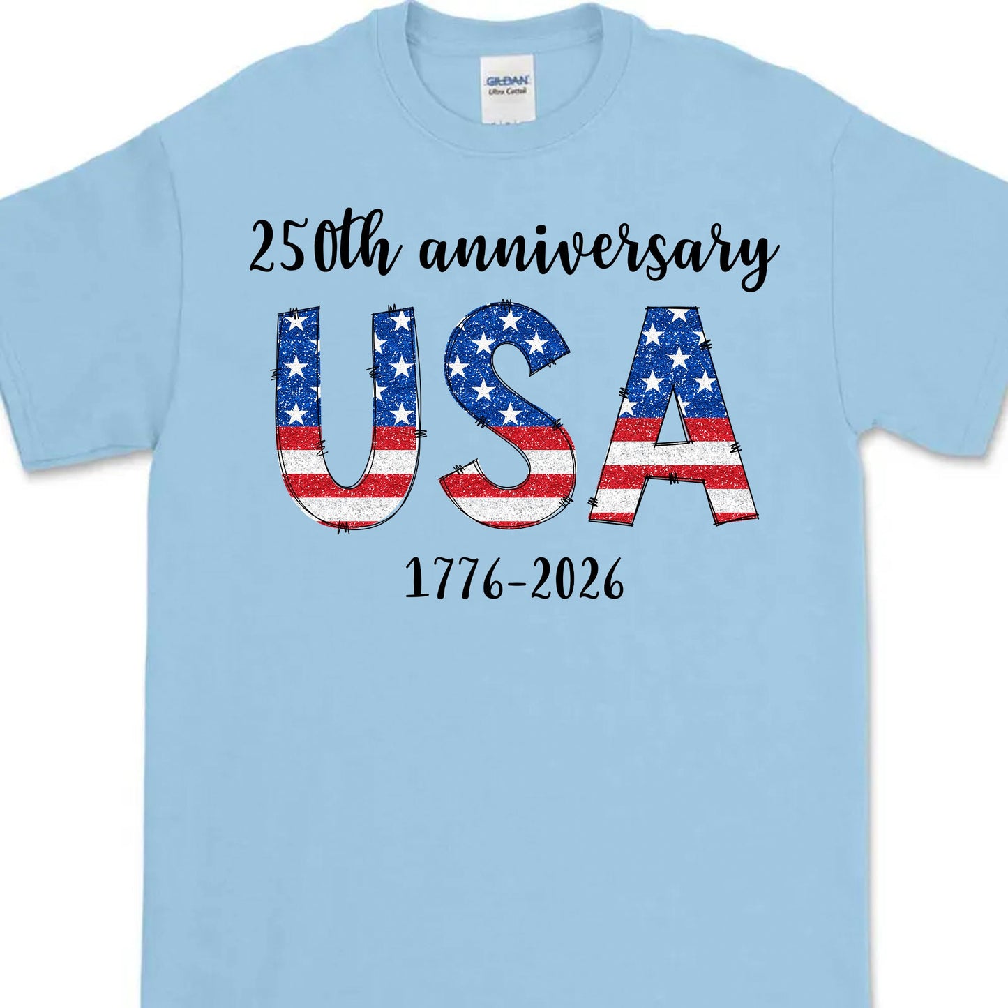 Happy 250 Years Birthday USA Shirt | America Anniversary | 4th of July Shirt | Independence Day Shirt 682482