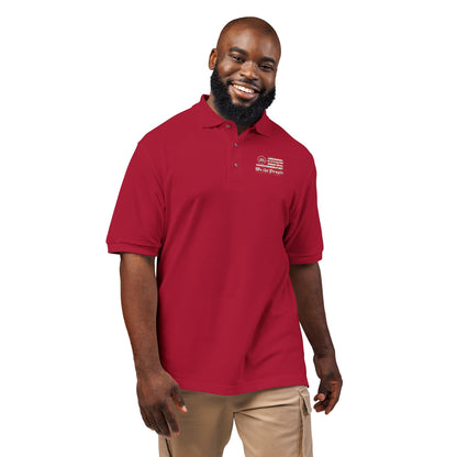 America 250 We the People Embroidered Flag Polo