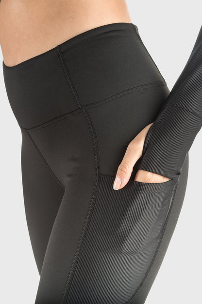 Luxe ProWikMax™ Legging by WSI Sportswear, alternate view 3